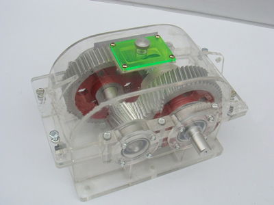 透明减速器教学模型 直观理解机械传动的创新教具